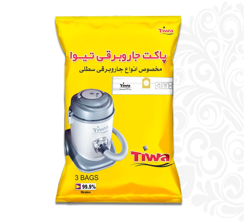 پاکت جاروبرقی سطلی تیوا
